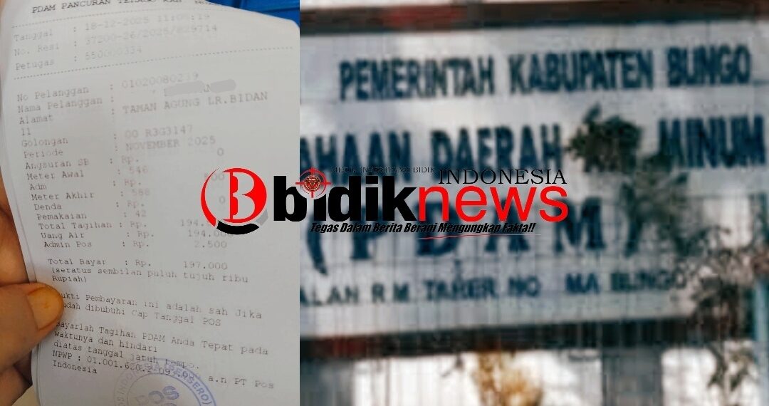 Tagihan PDAM Pancuran Telago Melonjak Tak Masuk Akal: Rakyat Kecil Menjerit, Hak Konsumen Dikangkangi Layanan Buruk!