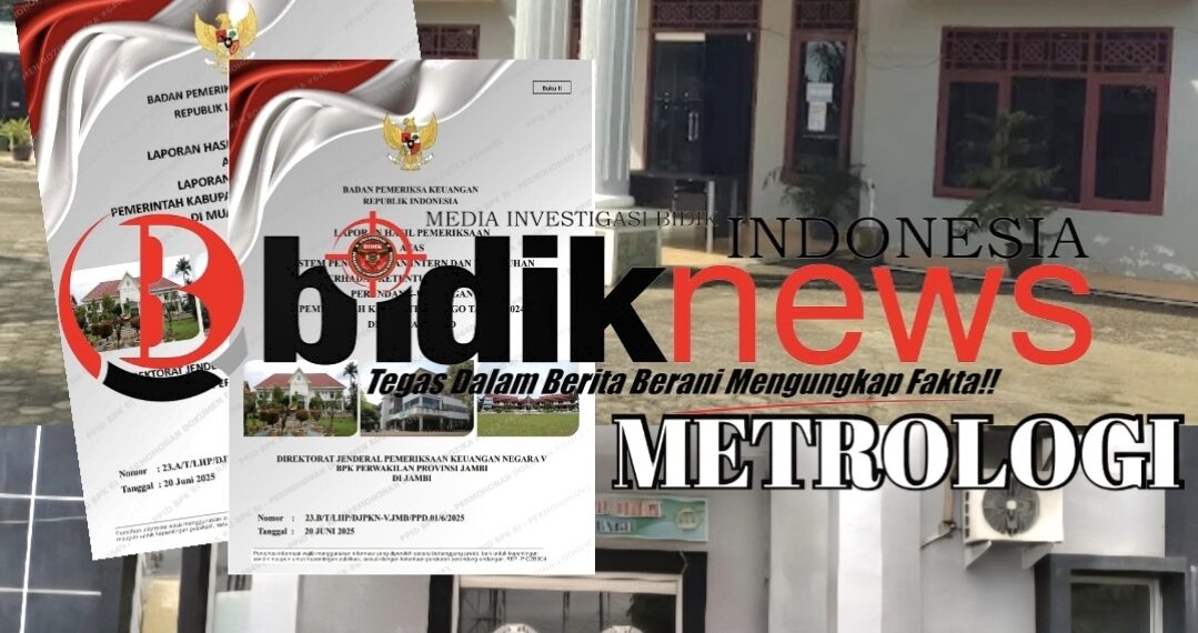 HEBOH! Dugaan Skandal Pungli ‘Gurita’ di Metrologi Bungo Terbongkar: Belasan Tahun PAD Bocor ke Kantong Pribadi Tak Pernah Tersentuh Hukum? APH Diminta Segera Audit Investigatif!