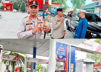 Polres Bungo Pastikan Stok BBM Aman: Hentikan Panic Buying, Distribusi Terus Berjalan