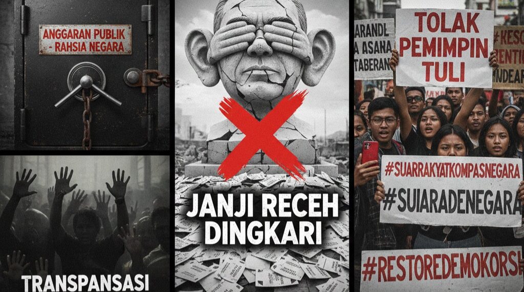 Menolak Tuli: Ketika Pemimpin Menjadikan Jeritan Rakyat Sebatas “Latar Belakang”