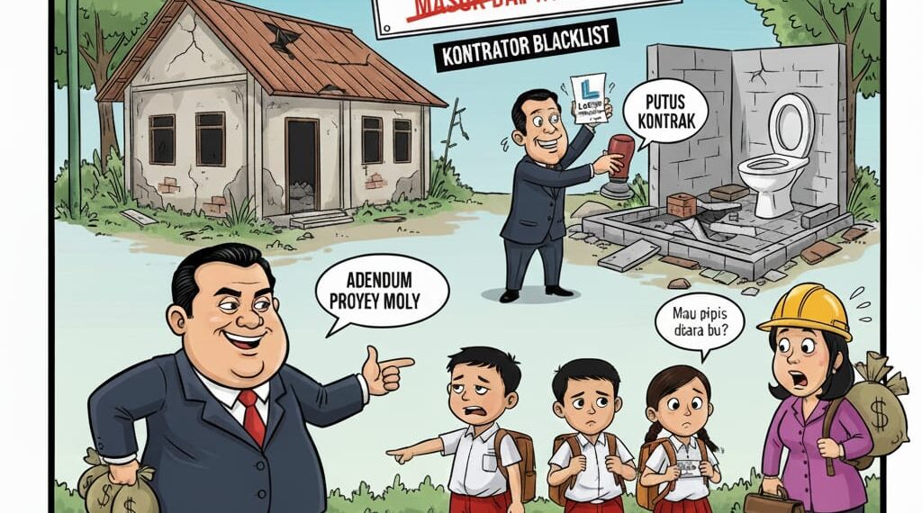 MENCARI KEADILAN DI SDN 137: ANTARA BLACKLIST LKPP DAN BAYANG-BAYANG LAPAS. SAATNYA JAKSA & POLISI MASUK KE DISDIKBUD BUNGO!