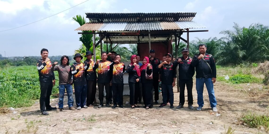 Dukung Kamtibmas Wilayah Rawan DPC ORMAS BIDIK Kab.Bengkalis dirikan Posko