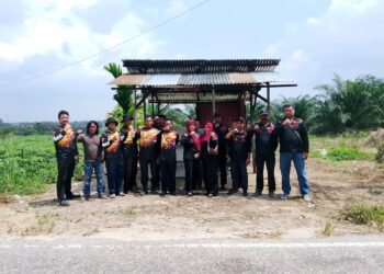 Dukung Kamtibmas Wilayah Rawan DPC ORMAS BIDIK Kab.Bengkalis dirikan Posko