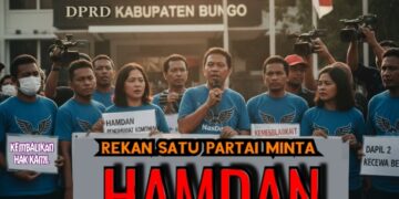 “Duri dalam Daging” di Kursi Ketua Komisi III DPRD Bungo; Hamdan Terancam Digugat Rekan Separtai!