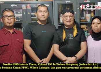 Klarifikasi Pemberitaan Dandim 0505 Jakarta Timur Kunjungi Sekertariat Nasional PPWI