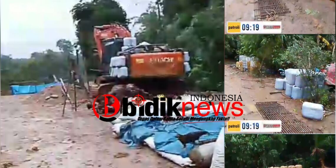 Gudang Minyak Diduga Ilegal Dukung PETI di Bungo, BIDIKNEWS Desak Polisi Bertindak!