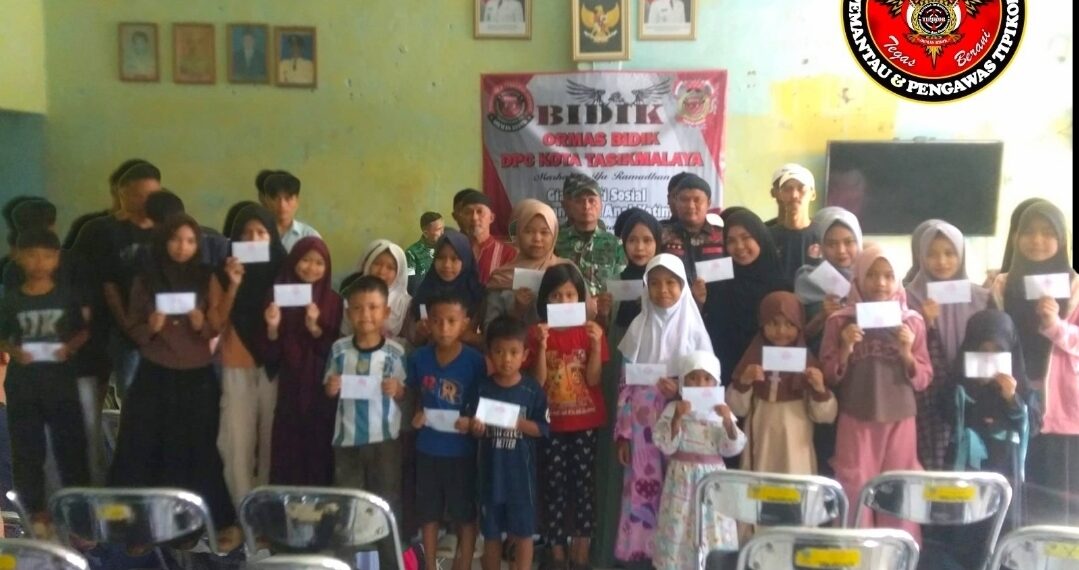 Tebar Keberkahan di Ramadan 1447 H, DPC Ormas BIDIK Kota Tasikmalaya Santuni Puluhan Anak Yatim