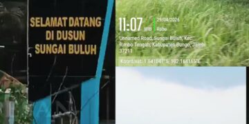 Terpantau Titik Koordinat ” 1.544005°S, 102.164880°E ” Bandara Muara Bungo Dikepung Tambang Emas Ilegal: Hukum Bungo Lumpuh atau ‘Dibiayai’?