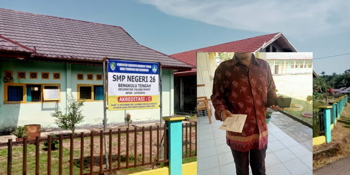 Kepsek SMPN 26 Bengkulu Tengah Menolak Saat Diklarifikasi BOS Tahun 2025