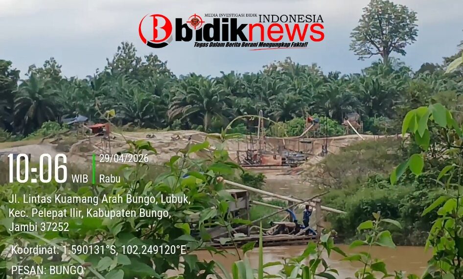 BUMI BUNGO RATA DILANDA PETI: SUNGAI DUSUN LUBUK HINGGA PADANG PALANGEH DIKERUK TANPA AMPUN, ADA APA DENGAN APARAT?
